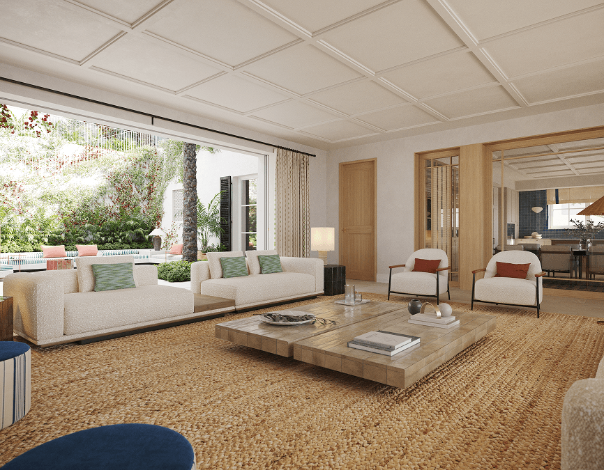 Villa 60, Finca Cortesín — interiors Visualization
