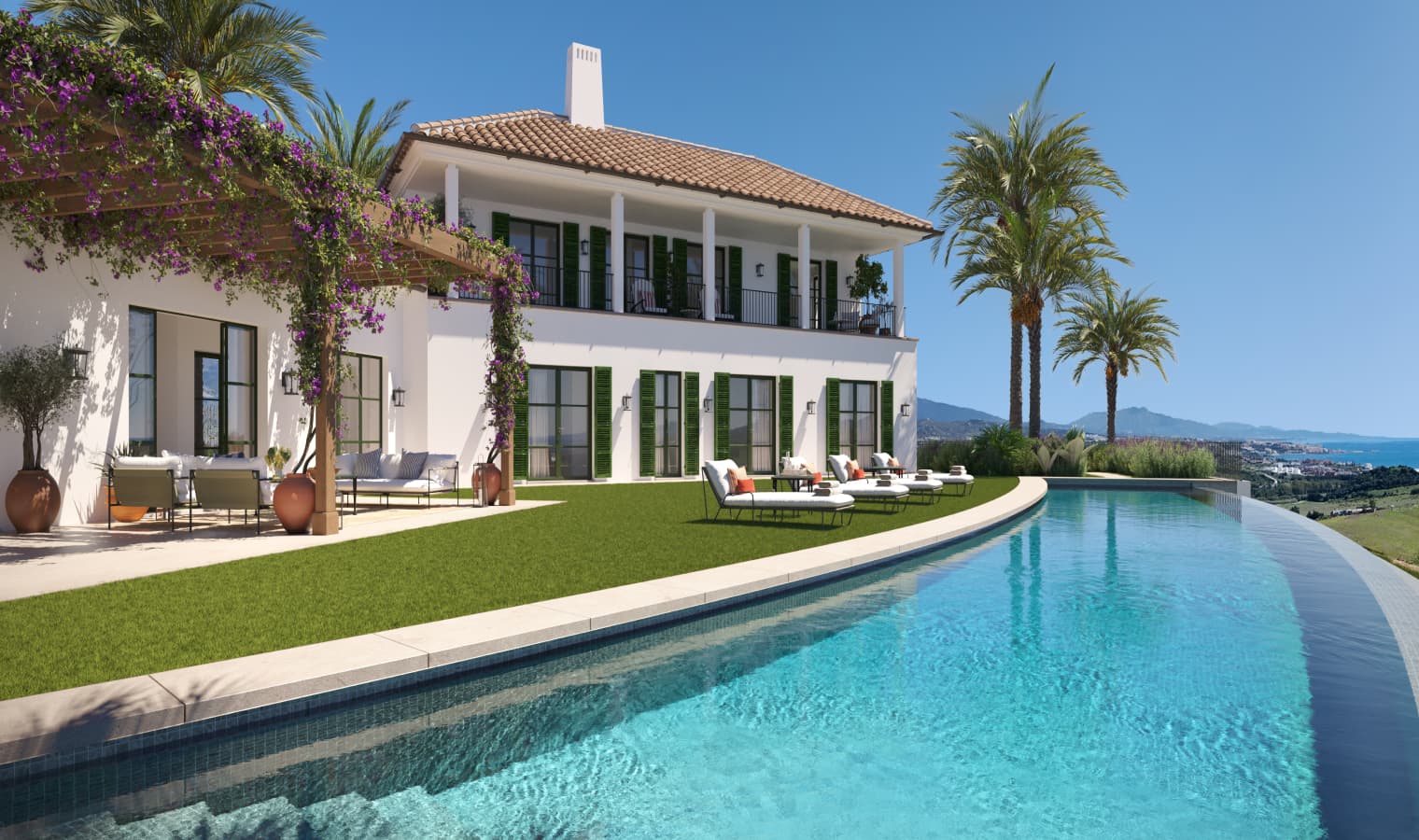 Villa 26, Finca Cortesín — Visualización