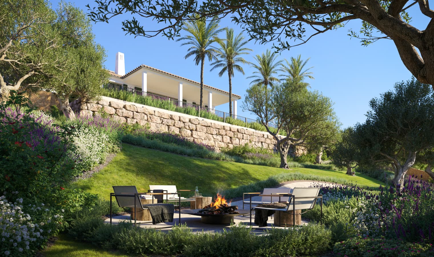 Villa 55, Finca Cortesín — Garden