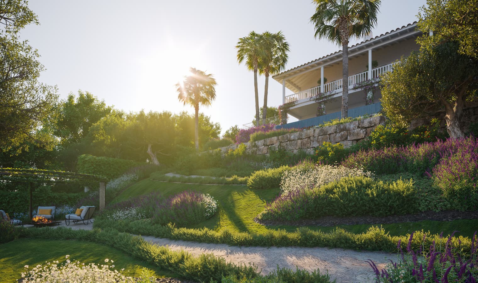 Villa 60, Finca Cortesín — Visualización