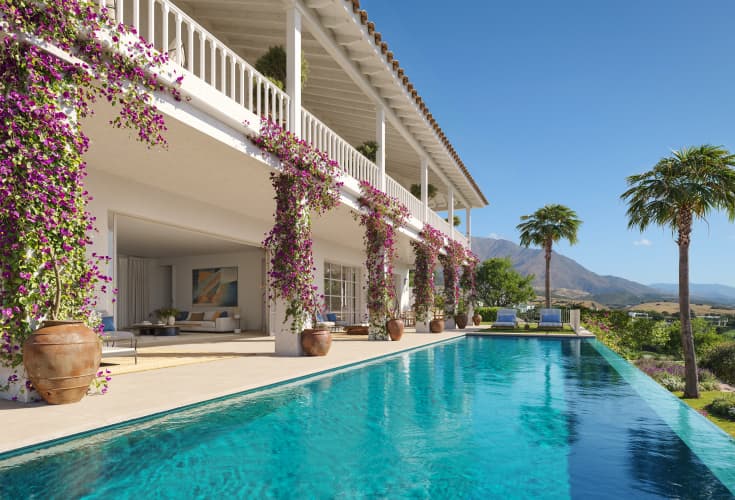 Villa 60, Finca Cortesín — Visualización